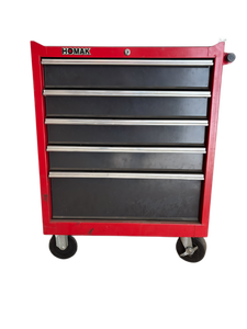 lot 1 image: Homak Rolling Tool Chest