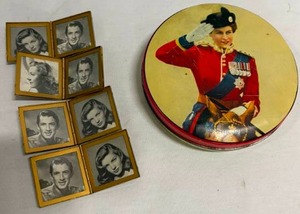 lot 78 image: Vintage Frames & Tin