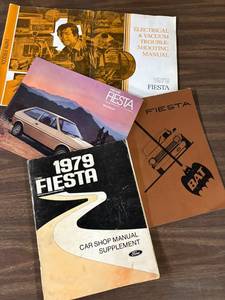 lot 89 image: Collection of Ford Fiesta 1979 Manuals