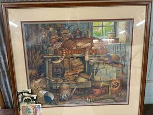 lot 92 image: Charles Wysocki Wall Print