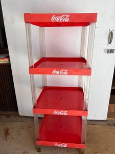 lot 100 image: Coca-Cola Shelving