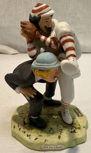lot 128 image: Norman Rockwell Figurine 100th Year of Baseball