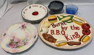 lot 171 image: Platter, Bowls, Vintage Plate