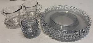 lot 186 image: Vintage Candlewick Dishes
