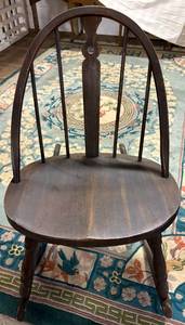 lot 194 image: Vintage Wood Rocking Chair