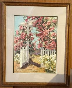 lot 201 image: Framed Wall Art