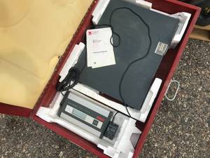 lot 8 image: Material Testing Sample Splitter and Digital Scale