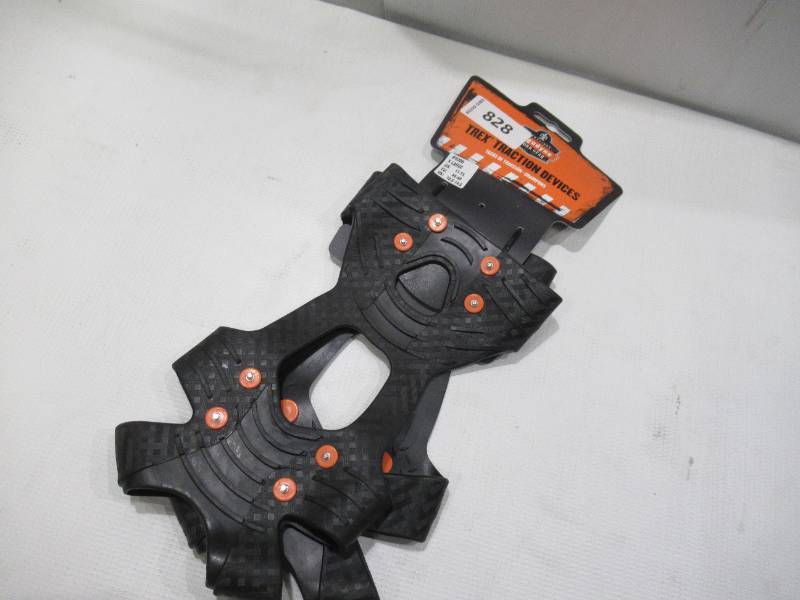 lot 828 image: NEW Ergodyne TREX 6300 Slip-On Ice Cleats - XL