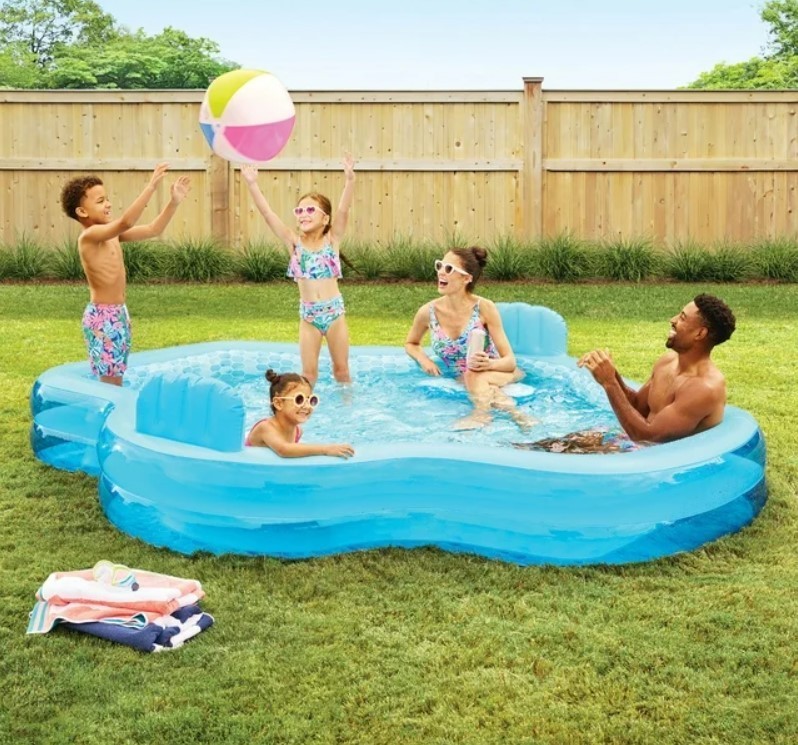 lot 154 image: NEW Members Mark Elegant Inflatable Family Pool, 10