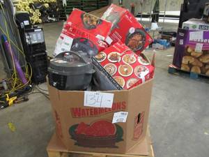 lot 134 image: Pallet of Store Overstock and Ecommerce Product and Returns