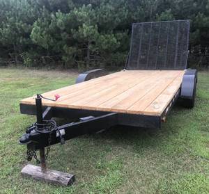 lot 1 image: 2008 Pace 16 Tandem Trailer