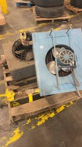 lot 310 image: Trane Unit Heater Industrial Heat Exchanger for a hot water boiler