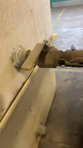 lot 365 image: Large Industrial Storage Tank with Valves and Interior Grate
