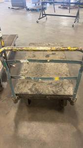 lot 375 image: Heavy Duty Industrial Rolling Platform Cart