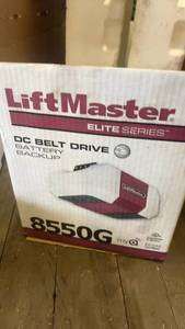 lot 453 image: LiftMaster Elite Series 8550G DC Belt Drive Garage Door Opener with Accessories
