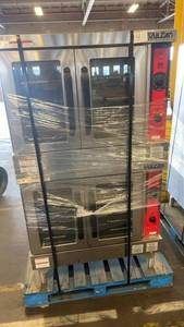 lot 722 image: Vulcan Double Stack Commercial Convection Ovens 4803phz