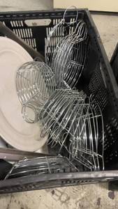 lot 779 image: Collection of Metal Wire Fruit Baskets