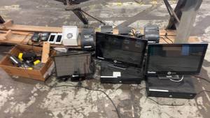 lot 788 image: SpotOn Point of Sale System Lot with Registers, Monitors, Card Readers, and Epson Printers