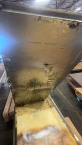 lot 807 image: Used Commercial Stainless Steel Insulated Wall Panels with Signs of Wear