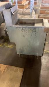 lot 808 image: Superior Gas Deep Fryer Commercial Restaurant Equipment