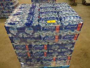 lot 27 image: (84) Aquafina 24 Packs