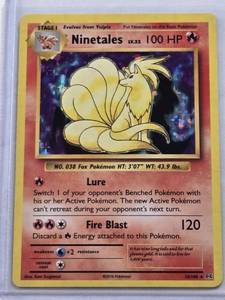 lot 98 image: Ninetales 2016 Pokemon Card Holo #15108 - Pokemon Trading Card Game Card