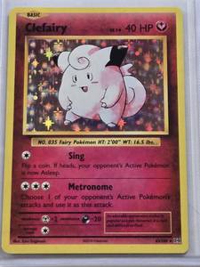 lot 168 image: Clefairy 2016 Pokemon Holo #63108 - Pokemon Trading Card