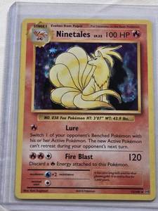 lot 280 image: Ninetales 2016 Pokemon Holo #15108 - Pokemon Trading Card