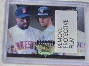 lot 331 image: 1994 Donrus Right Field Dominators Featuring Kirby Puckett, ONeill, and Tony Gwynn