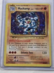lot 457 image: Machamp 2016 Pokemon Holo #59108 - Pokemon Trading Card