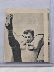 lot 463 image: Joe Muha 1948 Bowman #97 - Philadelphia Eagles Vintage Football Card