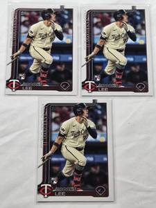 lot 468 image: Lot of 3 Brooks Lee Rookie Cards Topps #317