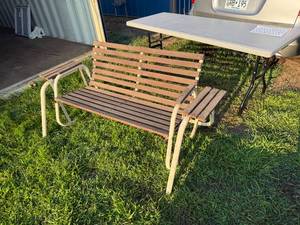 lot 1 image: SLIDING BENCH