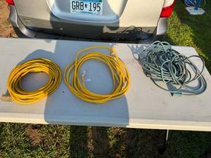 lot 15 image: EXTENSION CORDS