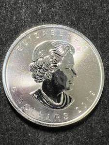 lot 66 image: 2019 CANADIAN MAPLE LEAF 1 TROY OZ .9999 FINE SILVER