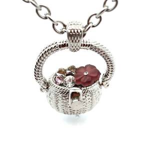 lot 46 image: Estate Edgar Berebi Limited Edition Wish Basket with Flowers and Crystals