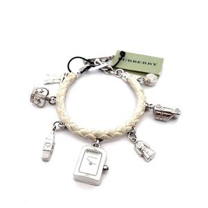 lot 10 image: Burberry Watch Charm Bracelet  Box