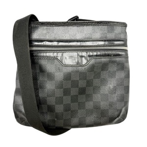 lot 103 image: Louis Vuitton Damier Graphite Crossbody Messenger Bag Pre-Owned Retail $1,200