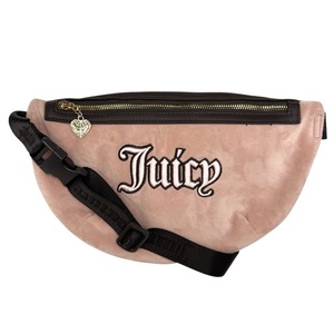 lot 112 image: Juicy Couture Pink Velour Mini Bag Pre-Owned Retail $150