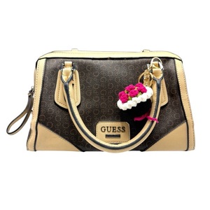 lot 114 image: Gucci GG Supreme Heart Boston Bag  Pre-Owned Retail $1,200