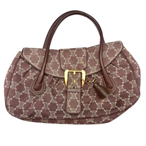 lot 134 image: Celine Denim Shoulder Bag with Leather Trim  Pre-Owned Retail $750