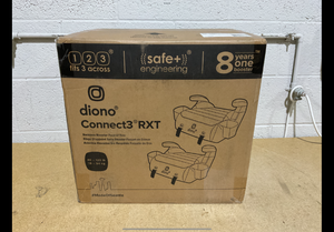 lot 99 image: 2PCS Diono Connect3 RXT Backless Booster, Slim Fit 3-Across
