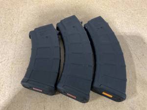 lot 346 image: Lot Of 3 Magpul MOE Mags For 7.62