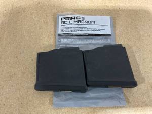 lot 347 image: Pair Of Magpul Pmag5 Mags For AC L Magnum