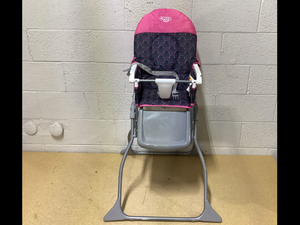lot 415 image: Cosco Kids Simple Fold High Chair, Navy Glam