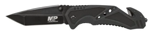 lot 233 image: Smith & Wesson M&P SWMP11B Tanto Folding Rescue Knife