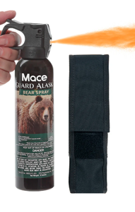 lot 306 image: Mace Guard Alaska Bear Deterrent & Self Defense Spray with Spray Holster