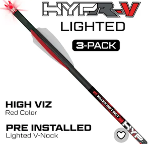 lot 356 image: Killer Instinct Lighted Hyper Lite Crossbow Bolts