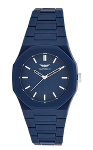 lot 35 image: Blue Gianello Metropolitan 40 Polycarbonate Link Watch