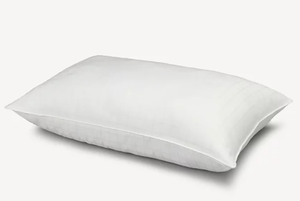 lot 41 image: Ella Jayne 100% Cotton Dobby-Box Shell Firm Density SideBack Sleeper Down Alternative Pillow, Standard